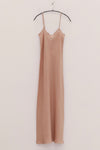 BASERANGE Linen Didin Sling Dress Portugal BAS-DRDY-LI-SU25-STILL BROWN (DRDY-SL-000)